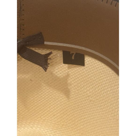 Resistol Genuine Shantung Hat Mens Self Conforming Western Cowboy 7 - Picture 5 of 8